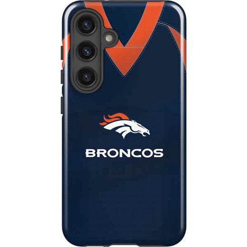 NFL Denver Broncos Team Jersey Galaxy S24 Plus Impact Case